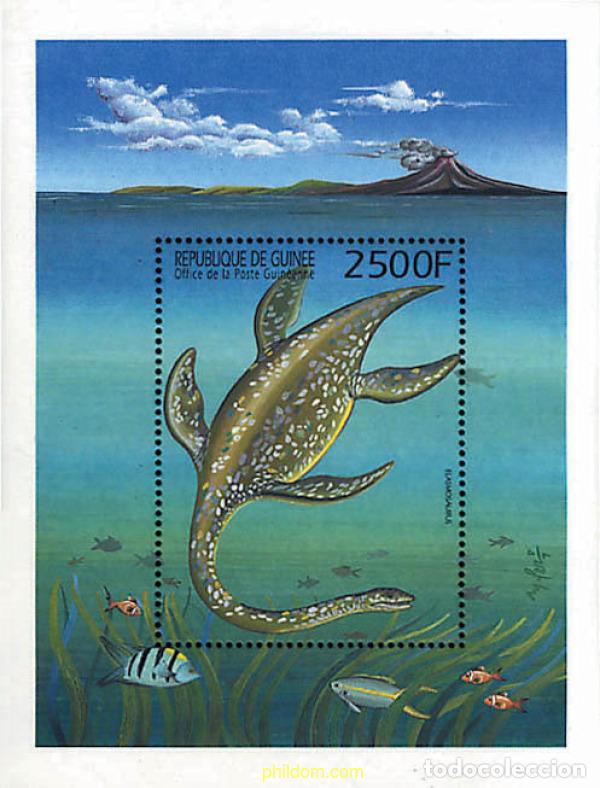 Sellos: 323728 MNH GUINEA 1999 FAUNA PREHISTORICA
