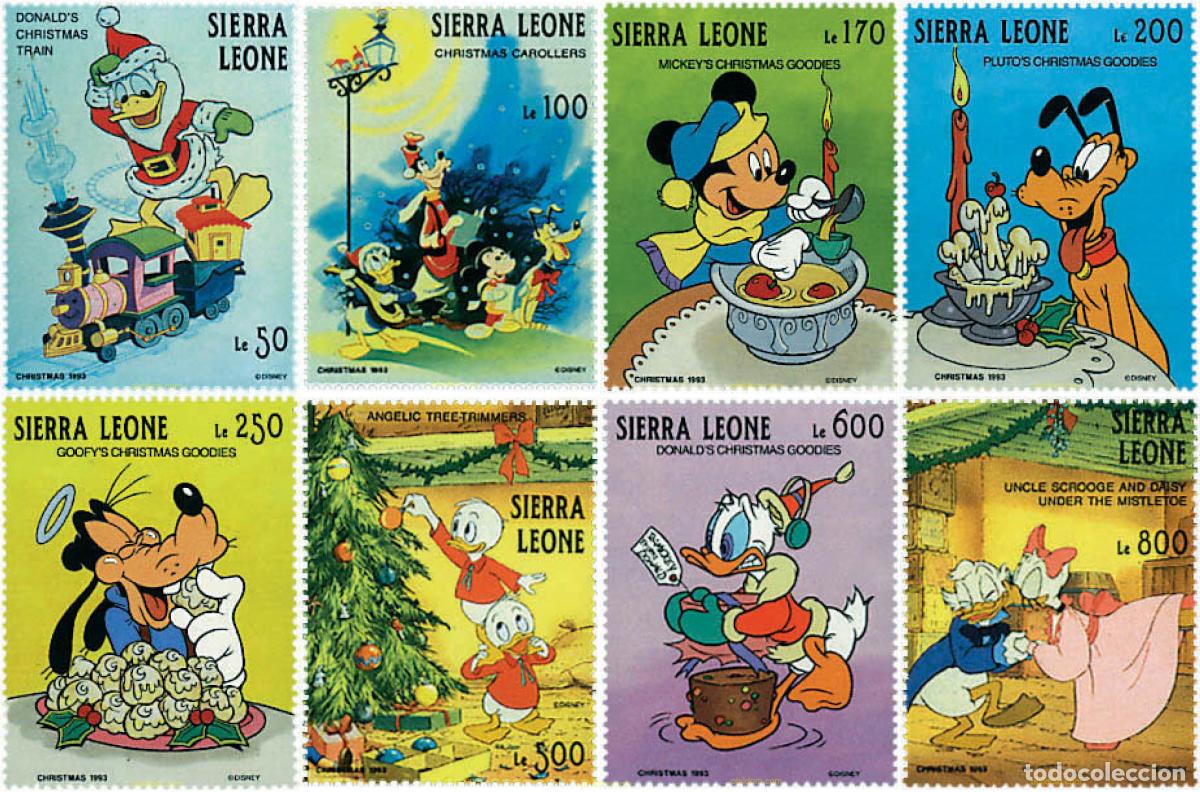 Sellos: 58897 MNH SIERRA LEONA 1993 NAVIDAD