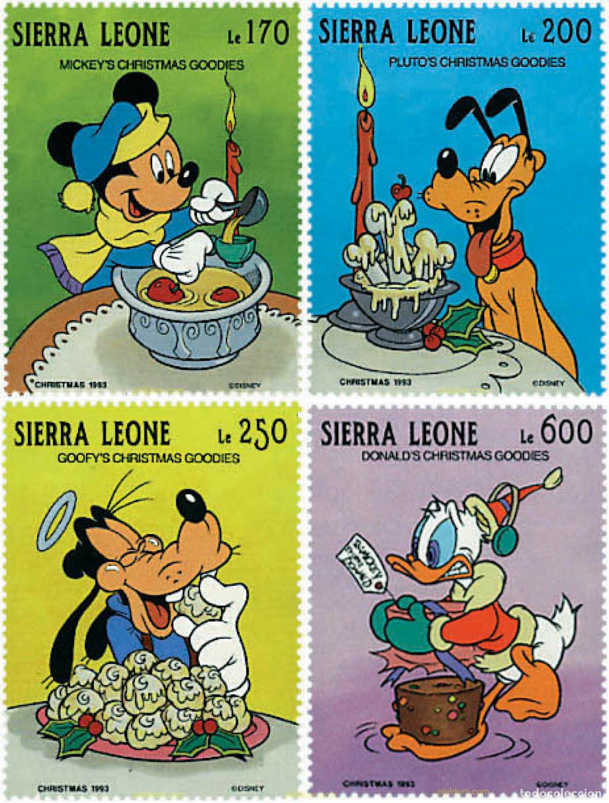 Sellos: 362177 MNH SIERRA LEONA 1993 NAVIDAD