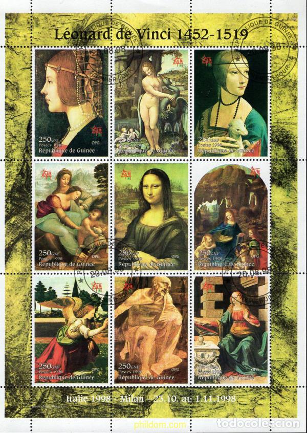 Sellos: 673082 USED GUINEA 1998 ITALIA 98. EXPOSICION FILATELICA INTERNACIONAL