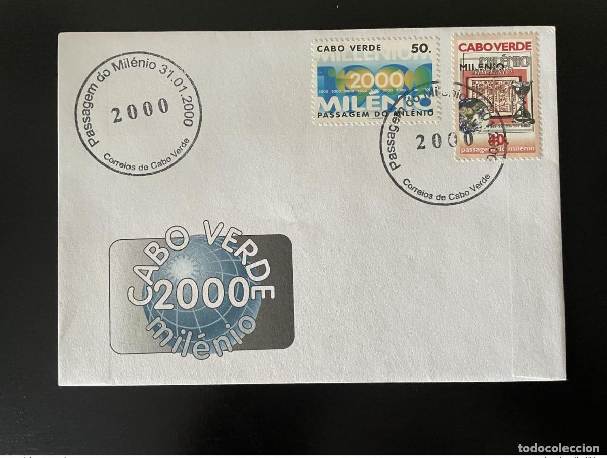 Briefmarken: Cabo Verde 2000 Mi. 769 - 770 FDC Desarrollo del Milenio