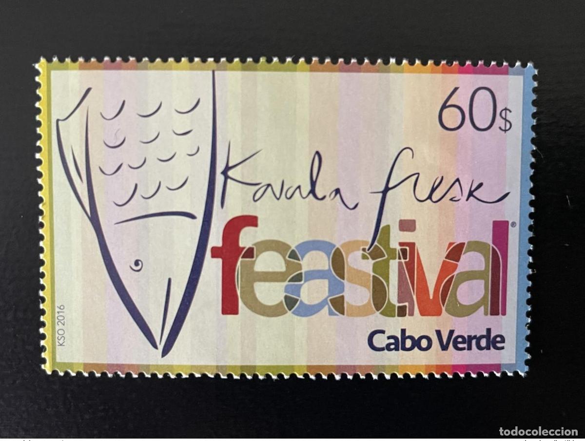 Sellos: Cabo Verde del 10 al 41 de mayo 2016 Festival Fresk Kavala Pescado Peixe