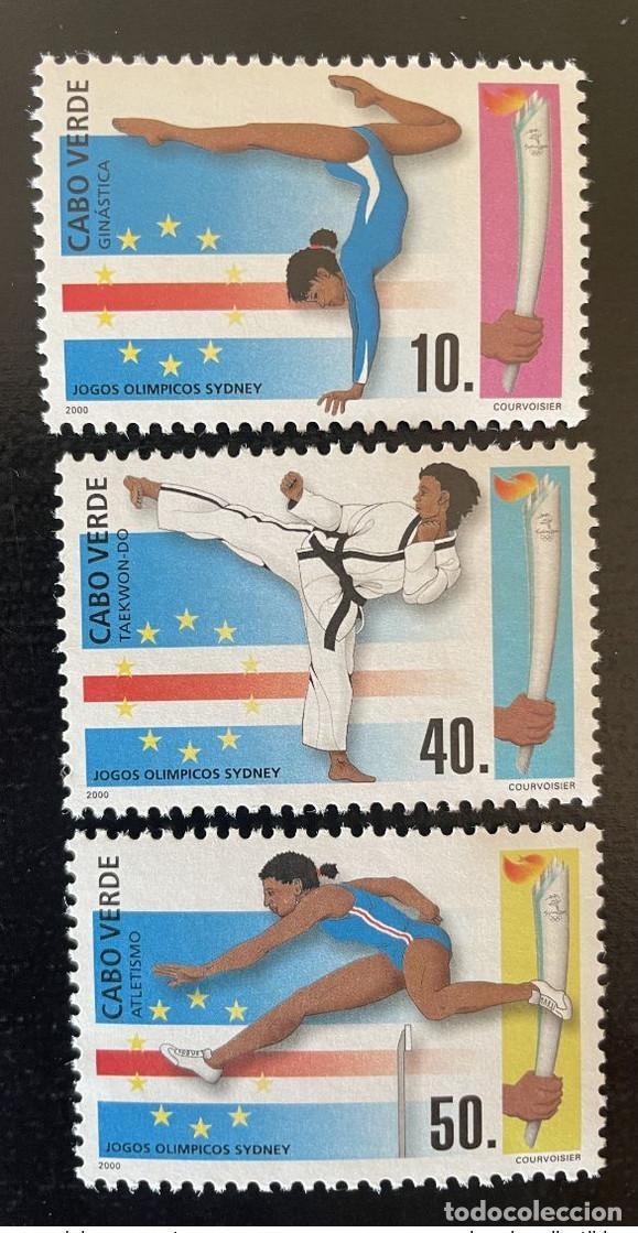 Sellos: Cabo Verde 2000 Mi. 774 - 776 Sydney Juegos Ol&iacute;mpicos Judo Sport