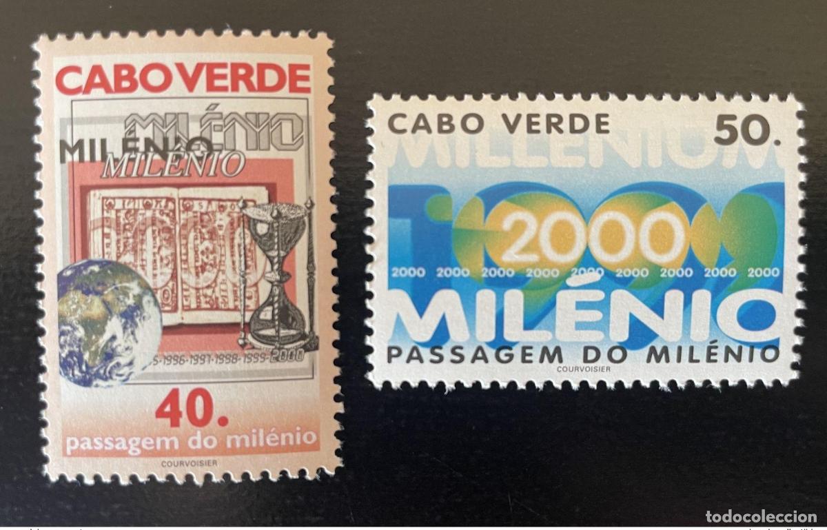 Sellos: Cabo Verde 2000 Mi. 769 - 770 Millennium