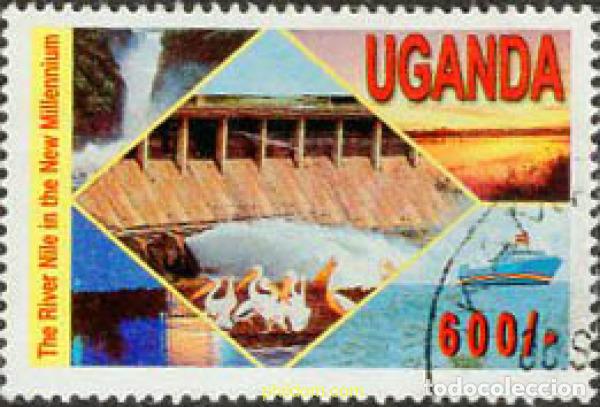 Sellos: 639226 USED UGANDA 2000 NUEVO MILENIO