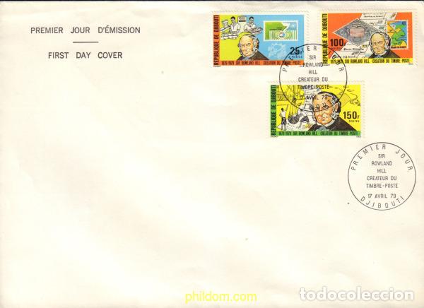 Timbres: 419237 MNH DJIBOUTI 1979 CENTENARIO DE LA MUERTE DE SIR ROWLAND HILL