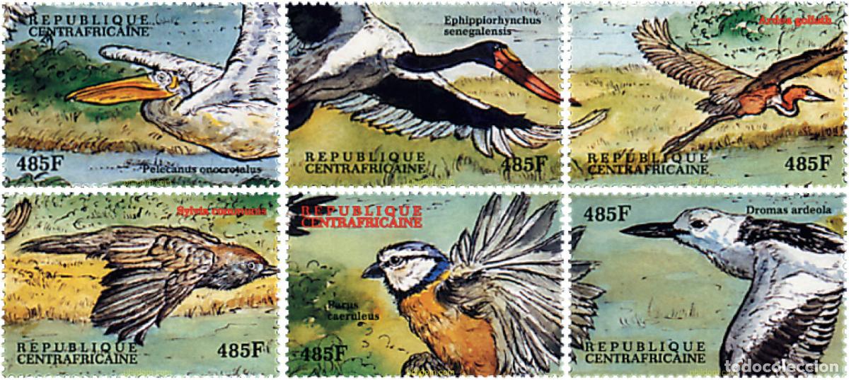 Sellos: 632640 MNH CENTROAFRICANA 2000 AVES