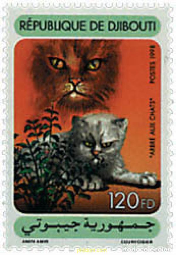 Sellos: 83722 MNH DJIBOUTI 1998 FAUNA Y FLORA