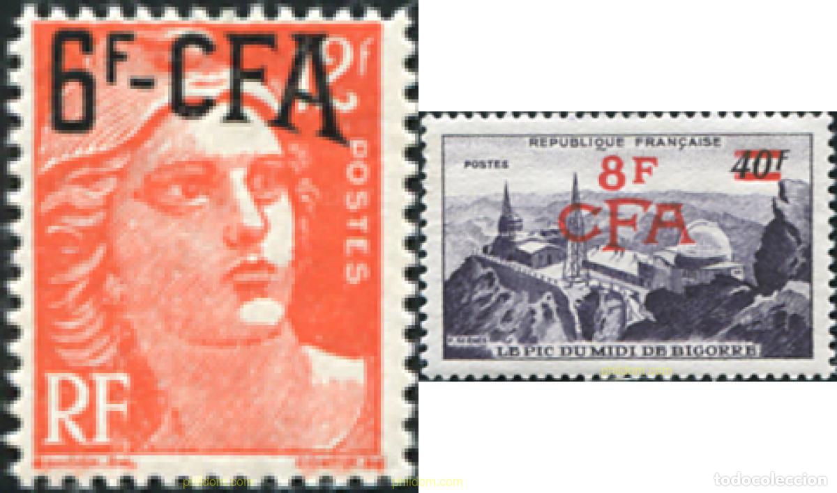 Sellos: 667229 HINGED REUNION 1951 SERIE BASICA