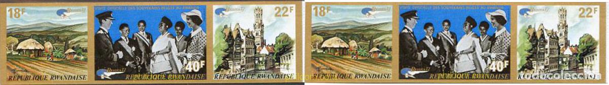 Stamps: 17879 MNH RUANDA 1972 BELGICA 72. EXPOSICION FILATELICA INTERNACIONAL