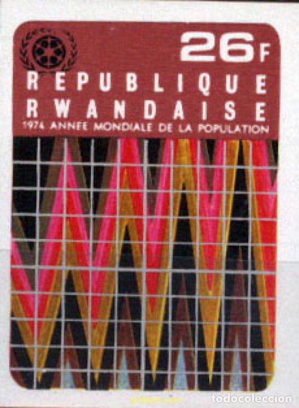 Selos: 222013 MNH RUANDA 1975 A&Ntilde;O MUNDIAL DE LA POBLACION