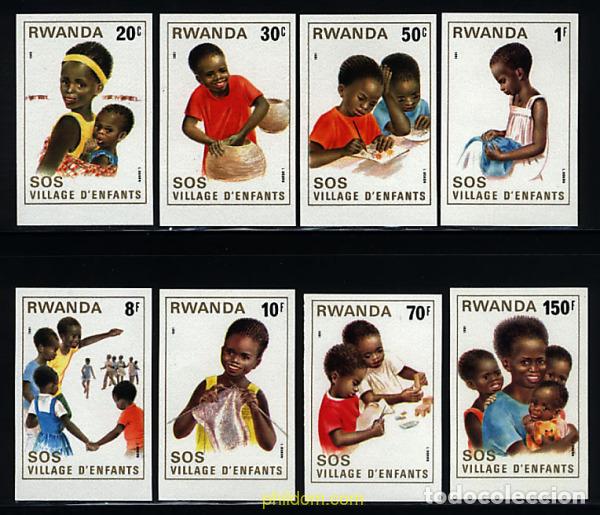 Selos: 17939 MNH RUANDA 1981 CIUDAD DE LOS NI&Ntilde;OS EN KIGALI