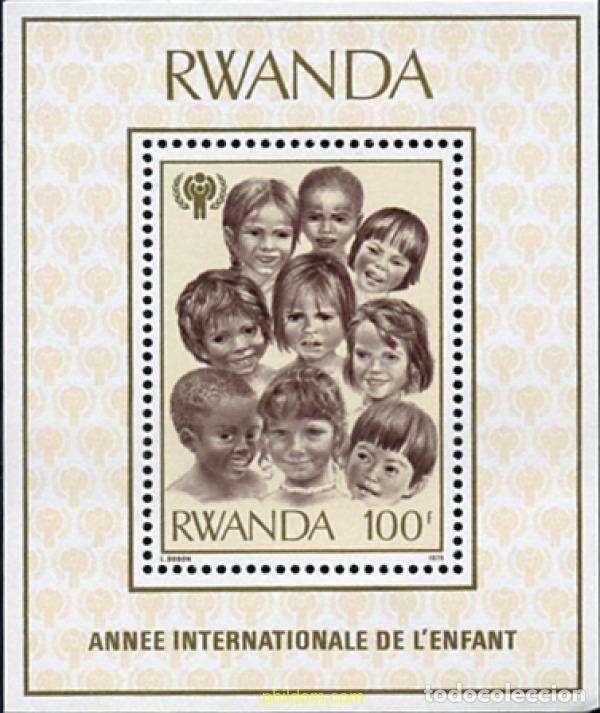 Selos: 56621 MNH RUANDA 1979 A&Ntilde;O INTERNACIONAL DEL NI&Ntilde;O