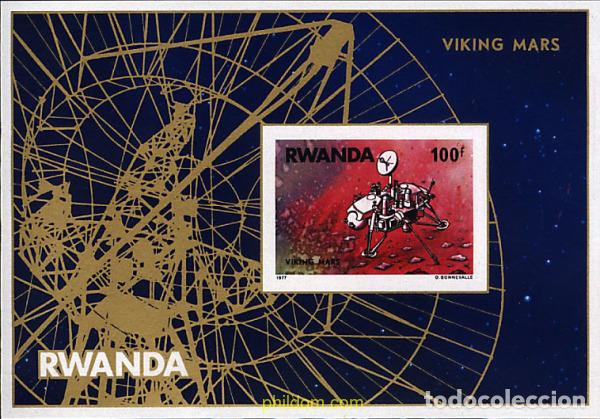 Sellos: 17967 MNH RUANDA 1977 VIKING EN MARTE