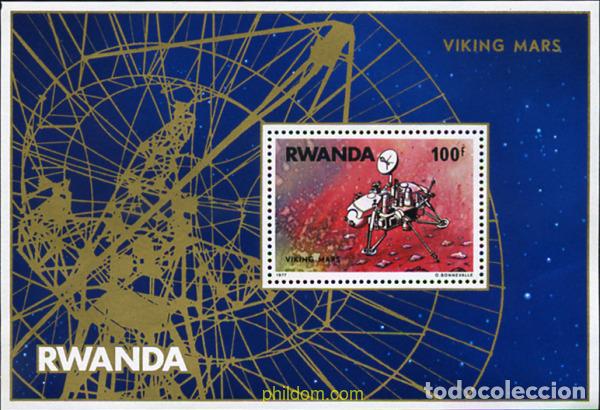 Sellos: 56618 MNH RUANDA 1977 VIKING EN MARTE