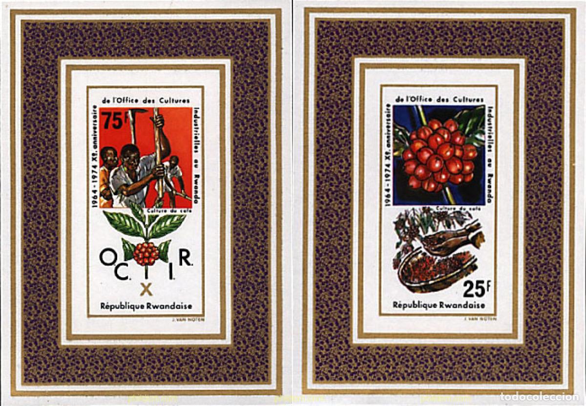 Briefmarken: 13084 MNH RUANDA 1975 A&Ntilde;O DEL TRABAJO AGRICOLA