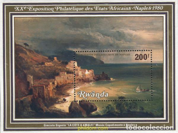 Sellos: 56625 MNH RUANDA 1980 EUROPAFRIQUE. EXPOSICION FILATELICA INTERNACIONAL