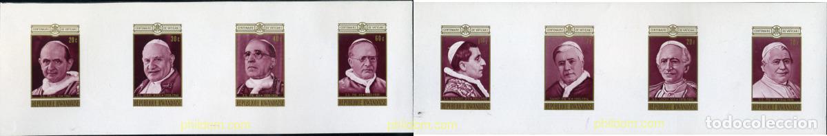 Sellos: 221526 MNH RUANDA 1970 CENTENARIO DEL CONCILIO DEL VATICANO I