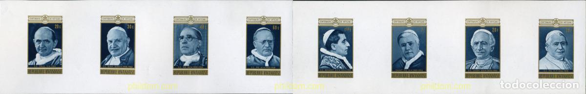 Sellos: 221529 MNH RUANDA 1970 CENTENARIO DEL CONCILIO DEL VATICANO I