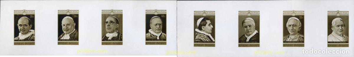 Sellos: 221530 MNH RUANDA 1970 CENTENARIO DEL CONCILIO DEL VATICANO I