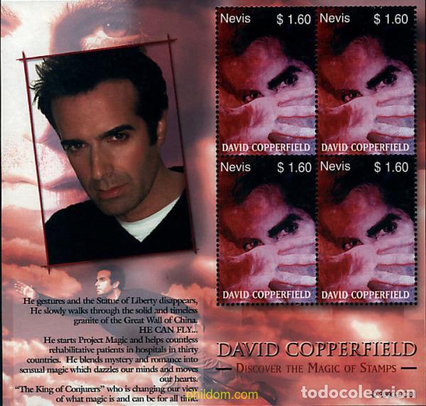 Sellos: 10234 MNH NEVIS 2000 DAVID COPPERFIELD
