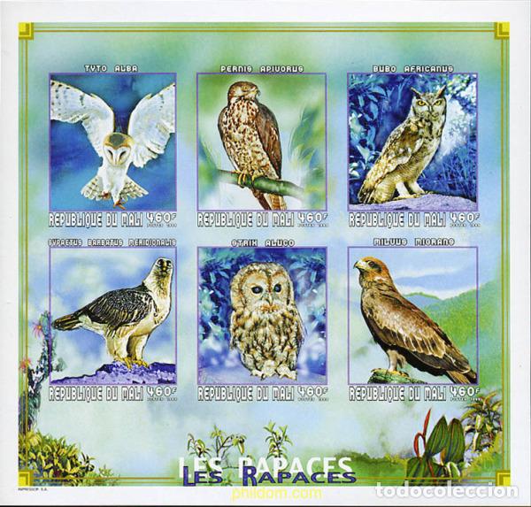 Sellos: 18032 MNH MALI 1999 AVES RAPACES