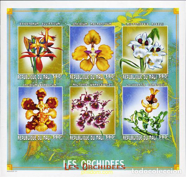 Sellos: 13102 MNH MALI 1999 ORQUIDEAS