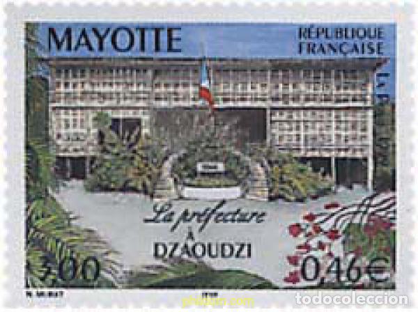 Sellos: 59297 MNH MAYOTTE 1999 LA PREFECTURA DE DZAOUDZ