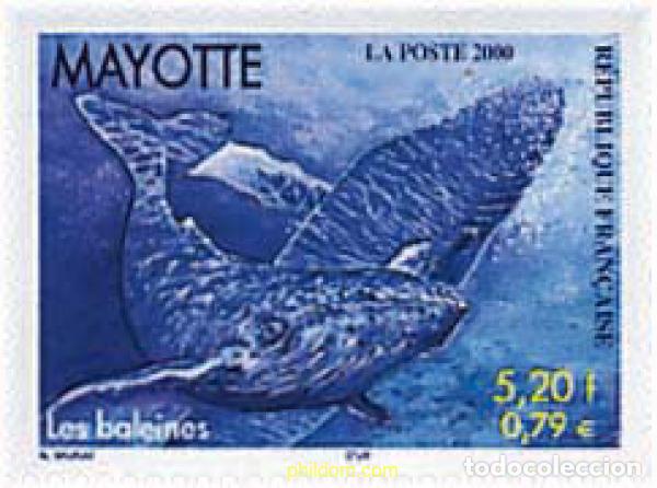 Sellos: 67960 MNH MAYOTTE 2000 LAS BALLENAS