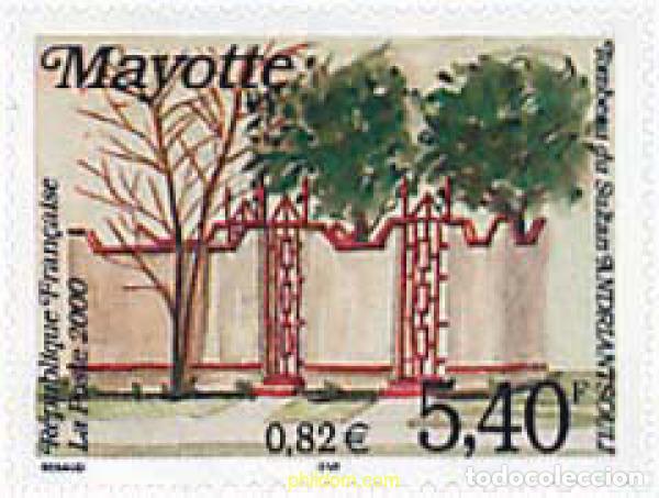 Sellos: 59619 MNH MAYOTTE 2000 TUMBA DEL SULTAN ANDRIAN
