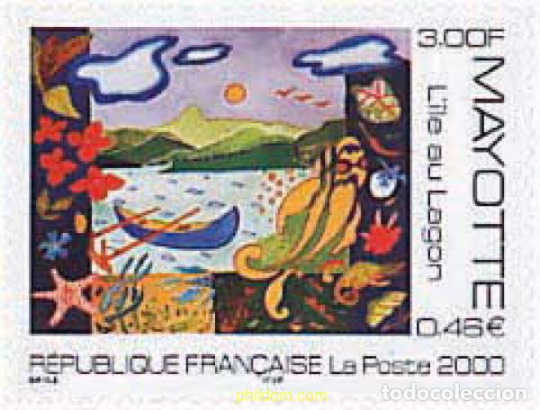 Sellos: 100083 MNH MAYOTTE 2000 LA ISLA DE LA LAGUNA
