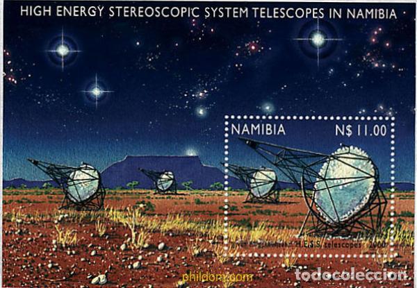 Sellos: 60041 MNH NAMIBIA 2000 SISTEMAS DE TELESCOPIO EN NAMIBIA