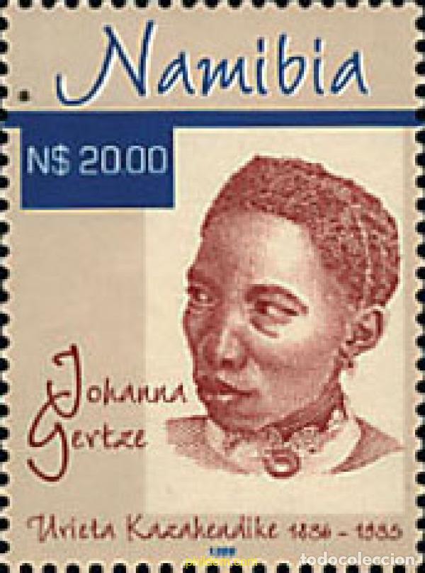 Sellos: 60072 MNH NAMIBIA 1999 PERSONAJES DE LEYENDA