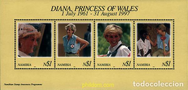 Sellos: 60079 MNH NAMIBIA 1998 DIANA PRINCESA DE GALES