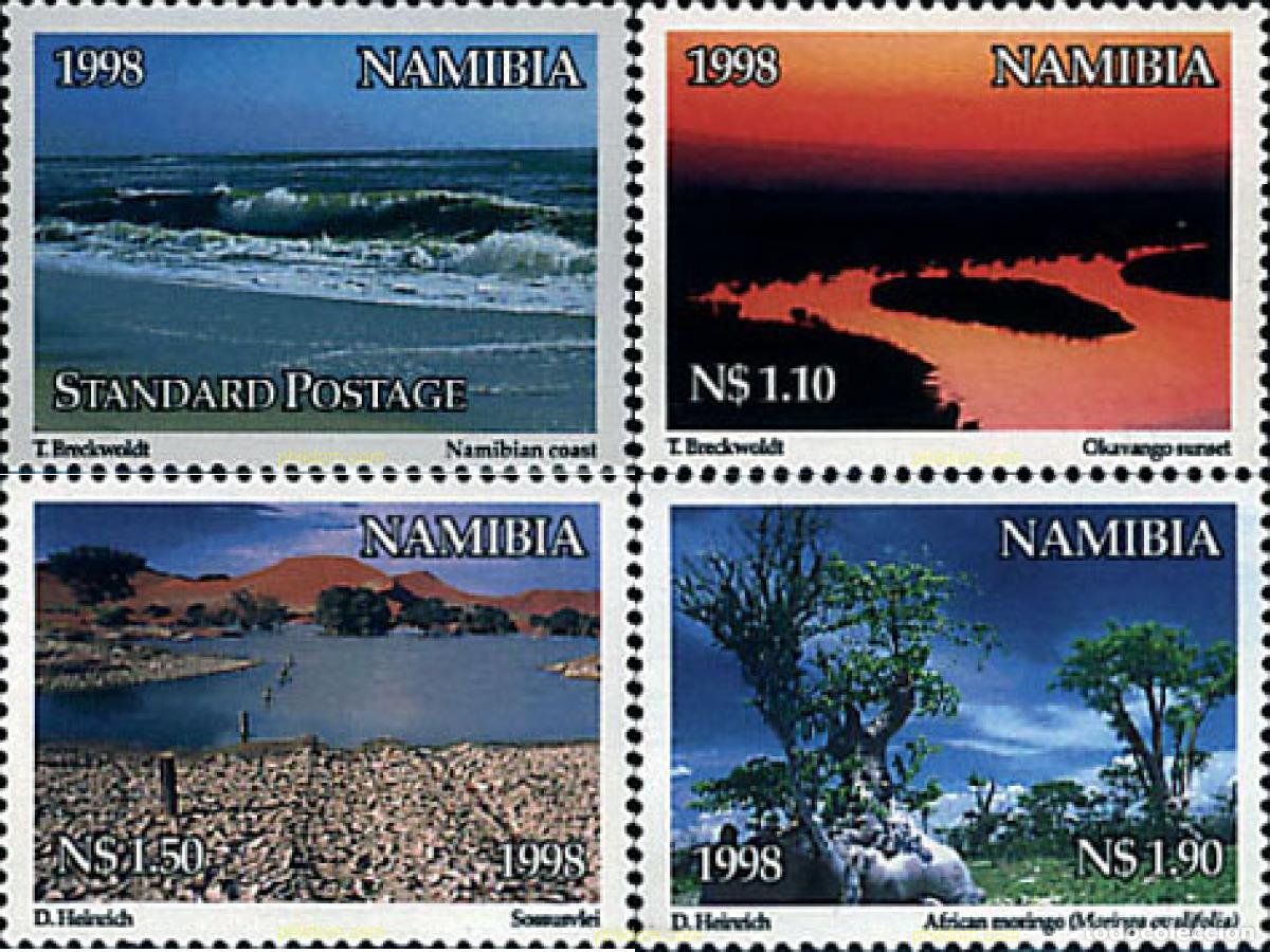 Sellos: 60074 MNH NAMIBIA 1998 PERSONAJES DE LEYENDA