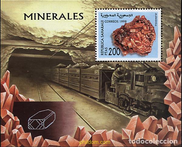 Sellos: 239294 MNH REPUBLICA ARABE SAHAURI DEMOCRATICA 1998 MINERALES