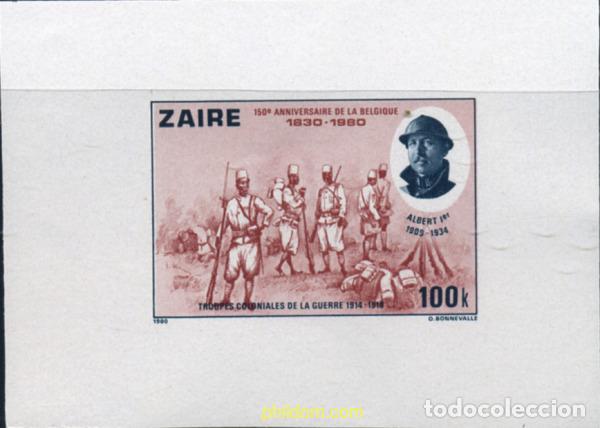 Sellos: 223681 MNH ZAIRE 1980 150 ANIVERSARIO DE LA INDEPENDENCIA
