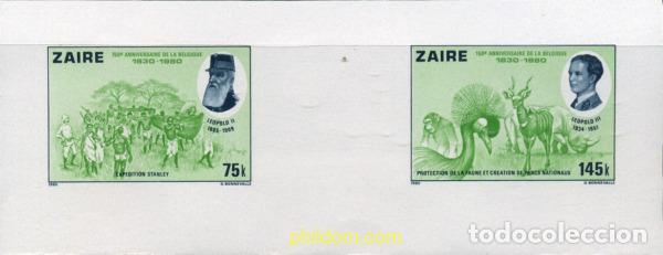 Sellos: 254021 MNH ZAIRE 1980 150 ANIVERSARIO DE LA INDEPENDENCIA