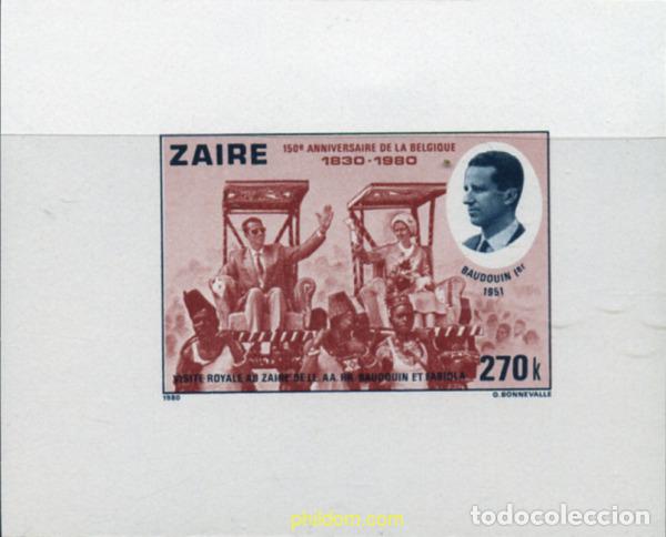 Sellos: 254026 MNH ZAIRE 1980 150 ANIVERSARIO DE LA INDEPENDENCIA