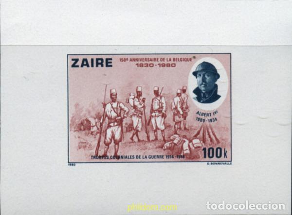 Sellos: 254027 MNH ZAIRE 1980 150 ANIVERSARIO DE LA INDEPENDENCIA