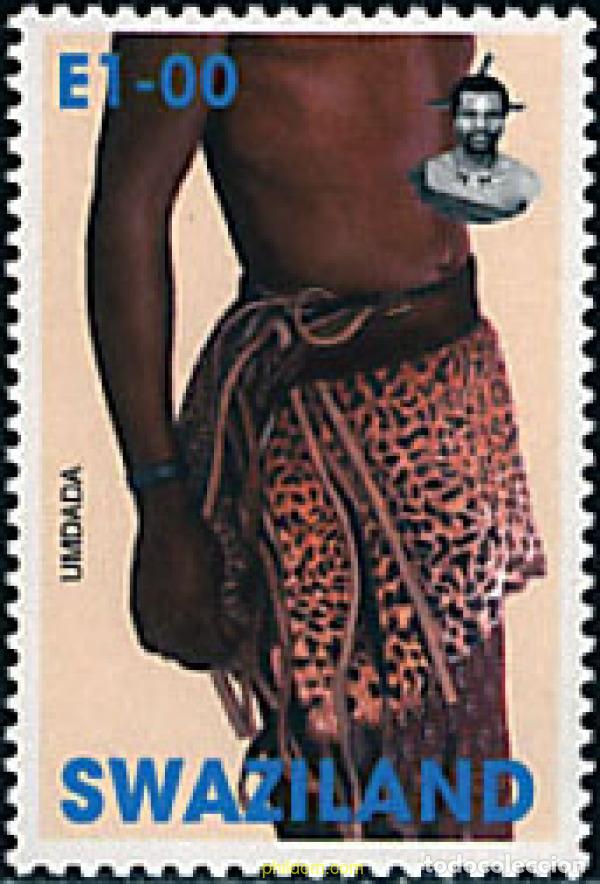 Sellos: 663736 MNH SWAZILANDIA 1997 VESTIDOS TRADICIONALES