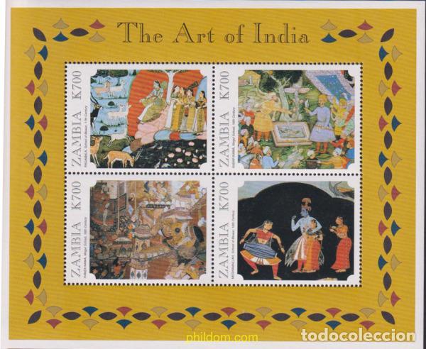 Sellos: 627104 MNH ZAMBIA 1998 MONUMENTOS DE LA INDIA