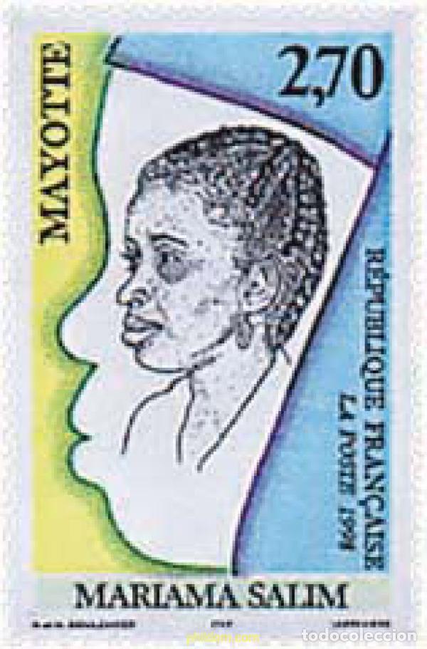 Sellos: 64791 MNH MAYOTTE 1998 MARIAMA SALIM