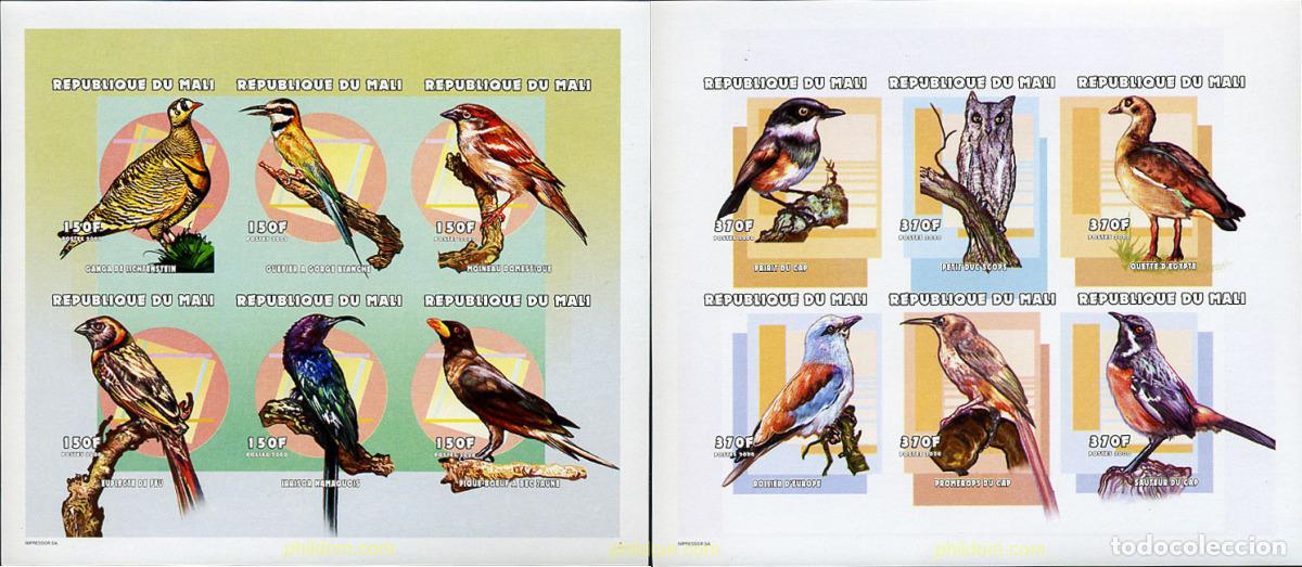 Timbres: 12911 MNH MALI 2000 AVES
