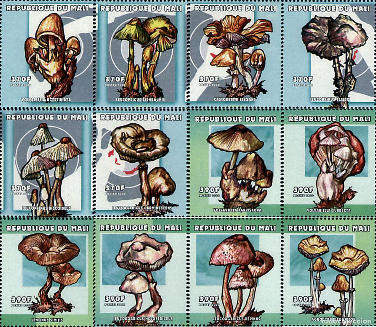 Timbres: 95909 MNH MALI 2000 SETAS