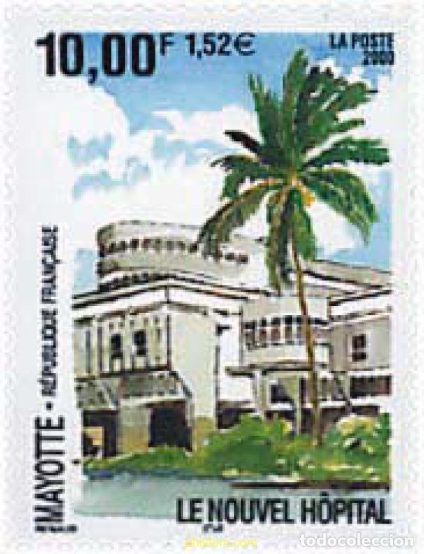 Sellos: 67965 MNH MAYOTTE 2000 EL NUEVO HOSPITAL