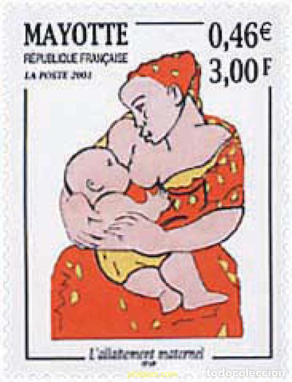 Sellos: 67967 MNH MAYOTTE 2001 LACTANCIA