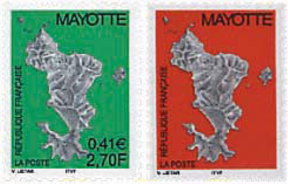Sellos: 67966 MNH MAYOTTE 2001 SERIE BASICA