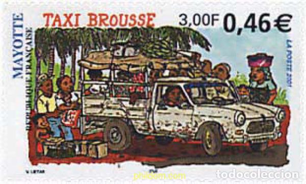 Sellos: 74815 MNH MAYOTTE 2001 TAXI