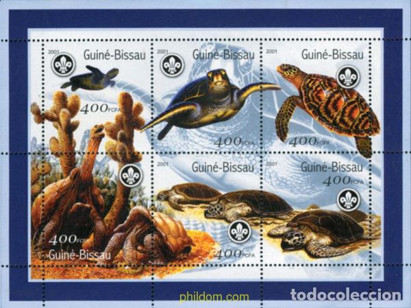 Sellos: 152742 MNH GUINEA BISSAU 2001 ESCULTISMO